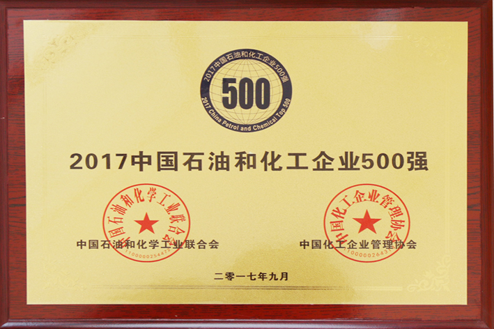 2017中国石油和化工企业500强